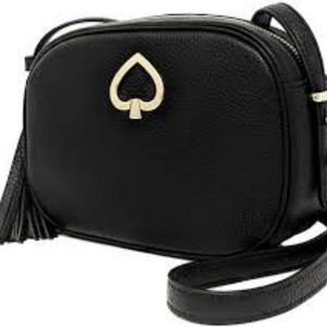 Kate Spade Kourtney Camera Leather Crossbody Bag Purse Handbag